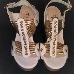 Daphne Open Toe Wedge Shoes